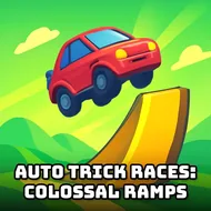 Auto Trick Races: Colossal Ramps - Candlepin Bowling game